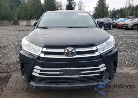 2019 Toyota Highlander Le from USA, damaged, VIN 5TDBZRFH2KS963711